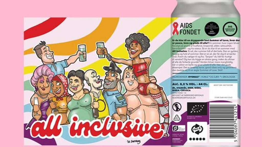 Pride: Nørrebro Bryghus og AIDS-Fondet lancerer ny øl