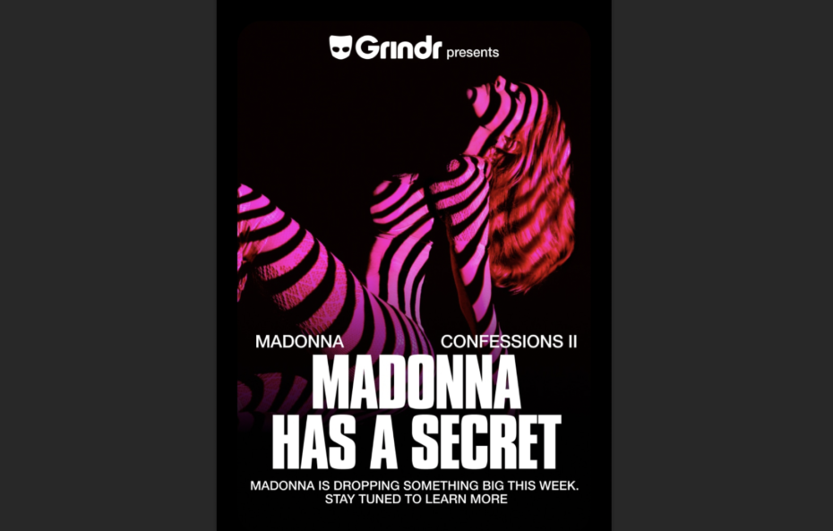Motha – Madonna er rykket ind på Grindr