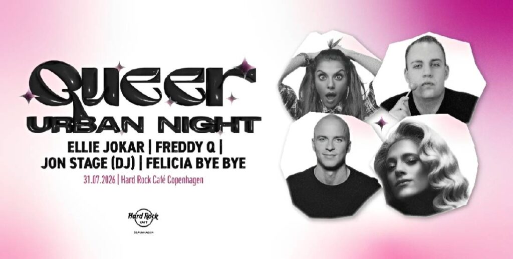 Tunge beats og bløde værdier: Queer Urban Night indtager Hard Rock Cafe