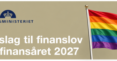Sådan fordeles pengene til LGBT+ indsatser i finanslovsforslaget for 2027 
