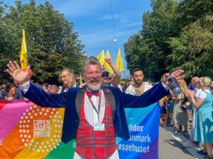 Lars Henriksen fra Copenhagen Pride. Foto: Thomas Kristensen